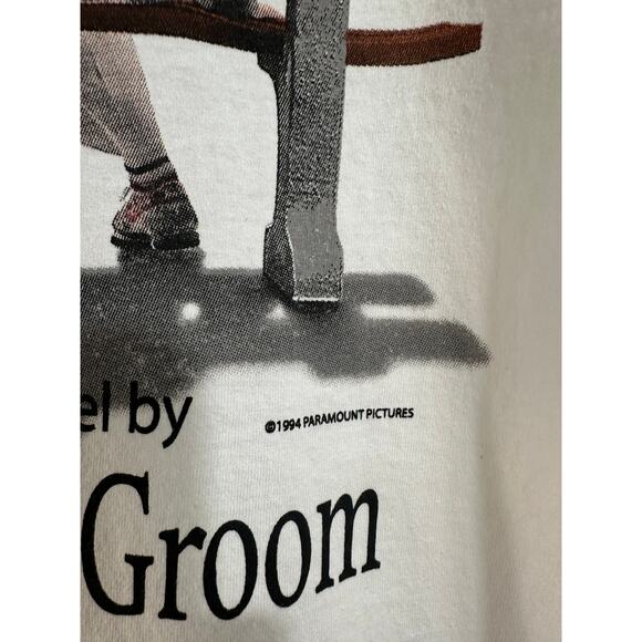 Forrest Gump " Have a Nice Day" Vintage Reprint Single Stitch T-shirt Hanes Tag - Picture 4 of 8